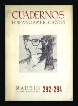 Portada de Cuadernos Hispanoamericanos, diciembre de 1974