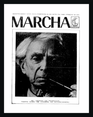 Portada del Semanario Marcha del 2 de Febrero 1970